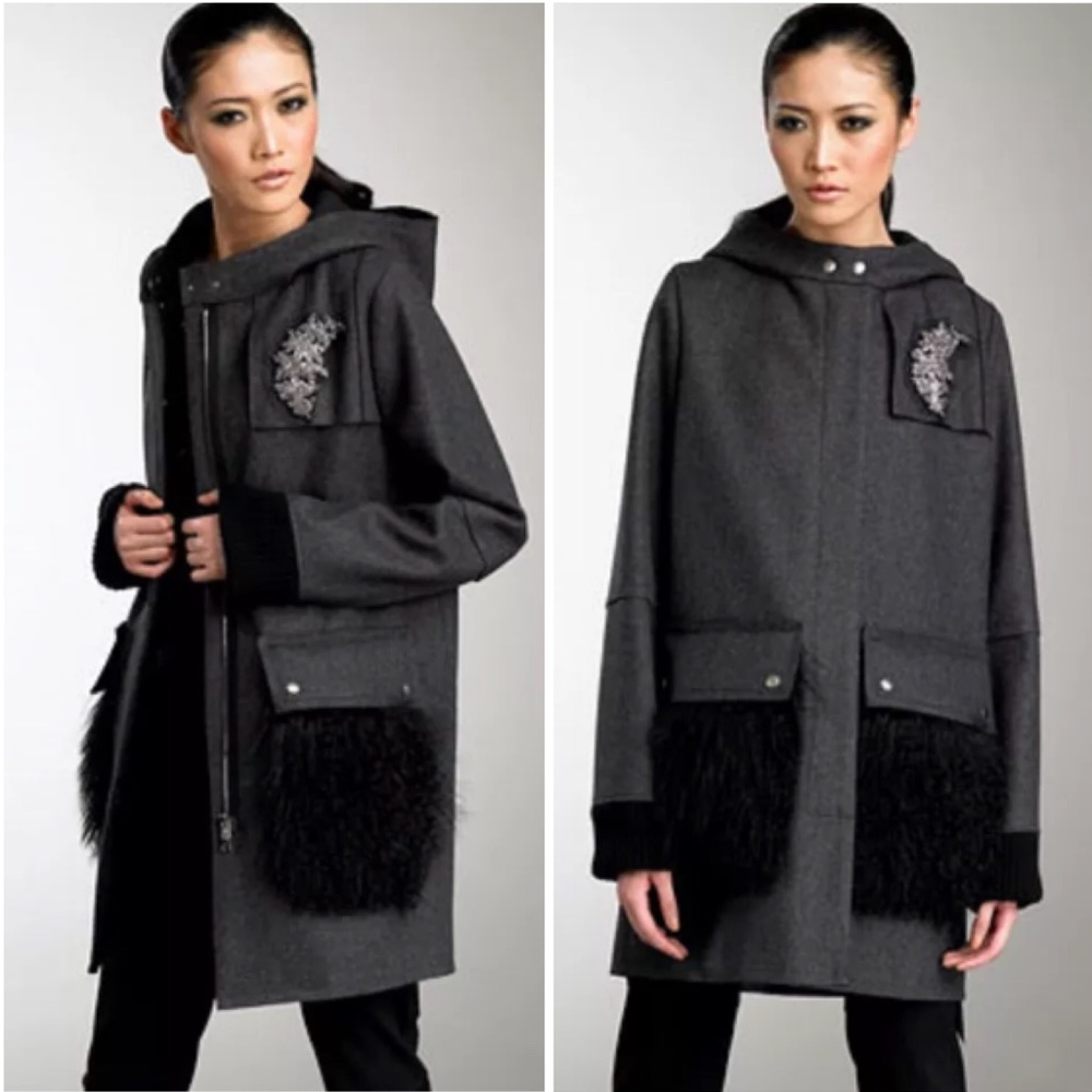 Vera Wang Wool Coat